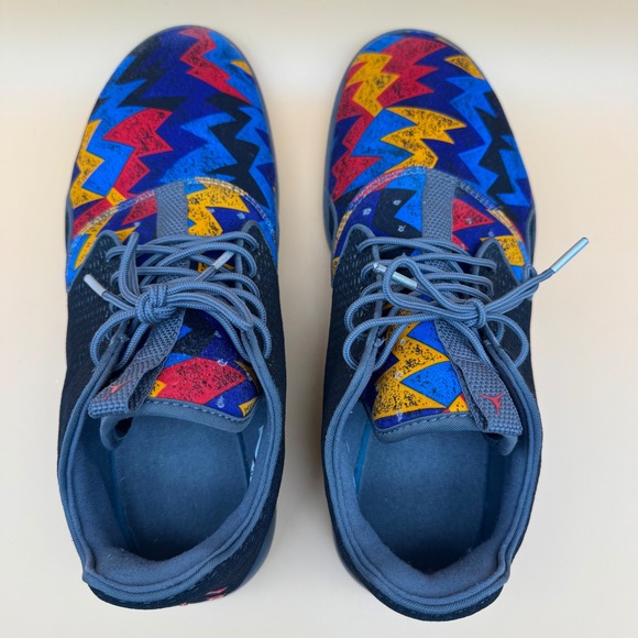 Nike Jordan Eclipse multicolor Men's Size 11 Athletic Shoes Blue Red Yellow (16) - Picture 4 of 9
